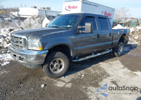 2002 Ford F-250 Lariat/Xl/Xlt z USA, uszkodzony, nr VIN 1FTNW21F12EA11260